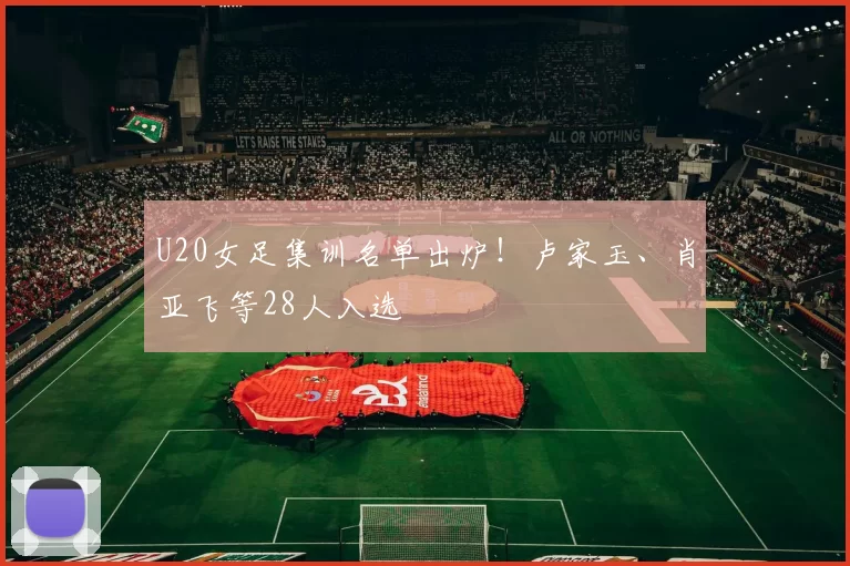 U20女足集训名单出炉!卢家玉、肖亚飞等28人入选