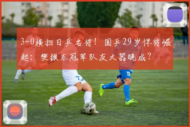 3-0横扫日乒名将!国乒29岁悍将崛起:樊振东冠军队友大器晚成?